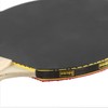 Idena 40201 Beginners Table Tennis Bat with Straight Wooden Handle,