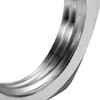 uxcell Cast Pipe Fitting Hex Locknut, 304 Stainless Steel Hex