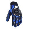 CHCYCLE - Guantes de moto con visualización táctil, Azul, M-Blue