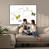 Magnetic Dry Erase White Board 48x36 Inch, 4x3 WhiteBoard Foldable