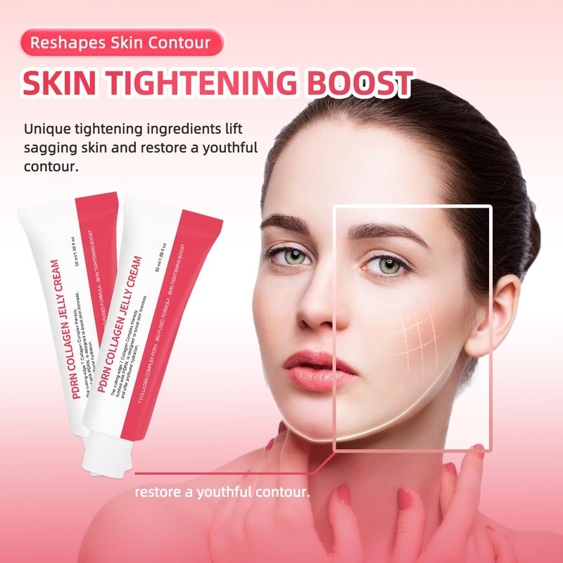 Collagen Jelly Cream -Collagen Face Cream for Deep Hydration, Skin