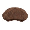 Sterkowski Peaky Newsboy Cap | Harris Tweed Baker Boy Hat