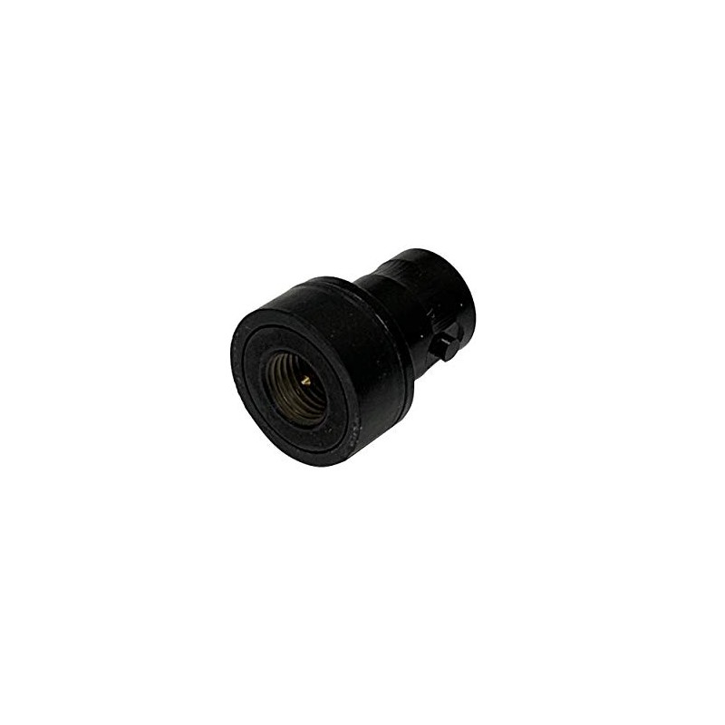 BNCJ‑SMAP Low Profile Black SMA‑to‑BNC Adapter 50 Ω SMA Male to