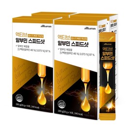 Correct Active Albumin Speed ​​Shot 14 sachets x 4 boxes (56 sachets total) Drinkable Albumin Arginine Taurine Pineapple Flavor / 올바른 액티브 알부민 스피드샷 14포 4박스 (총 56포) 마시는 알부민 아르기긴타우린 파인애플 맛