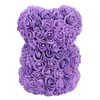 Beautiful Unique Bear Shape Simulation Flower Artificial Rose Decor Gift
