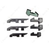 GMC 3PCS Matte Black Door Rear Tailgate AT4 AT 4
