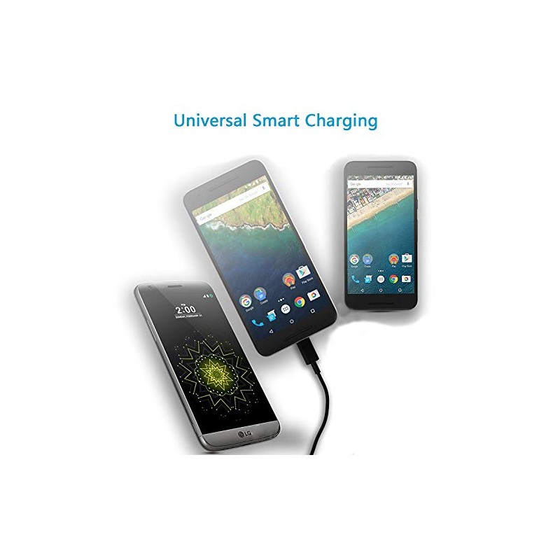 Bright LED 2Pack MicroUSB Cable Compatible with BLU R1 Plus