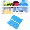 2pcs Contoured Freezer Pack Contoured Shape Ice Pack,Breastmilk G Ice
