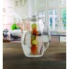 Large Fruit Infuser Water Pitcher (2.9 Quart / 93 Oz)