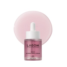 LAGOM Cellus Refining Purple Serum, 10% Azelaic Acid, Ceramide&Panthenol, Herb Extract, Sensitive skin, Redness Soothing, Spot Care, Korean Skincare 1.18 Fl Oz