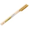 SK11 Brass Wire Brush Wooden Handle 3 Rows NO.8