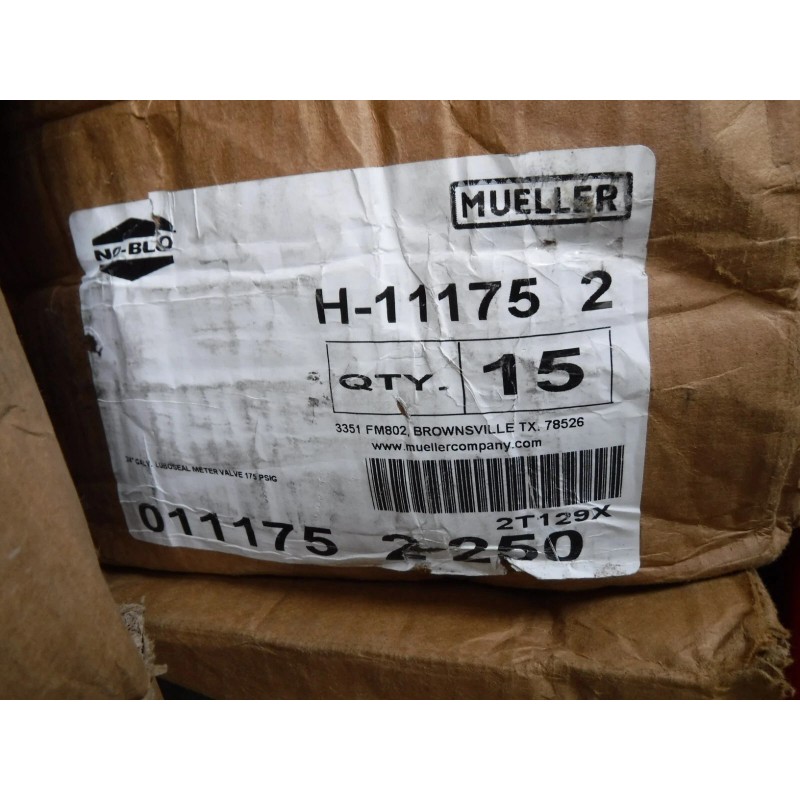 MULLER Mueller 3/4 in. Galvanized Luboseal Gas Stop meter Valve