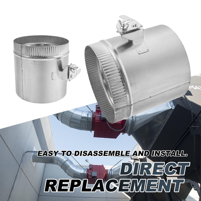 EATAKWARD 6 Inch Backdraft Damper HVAC Duct Manual Volume Damper