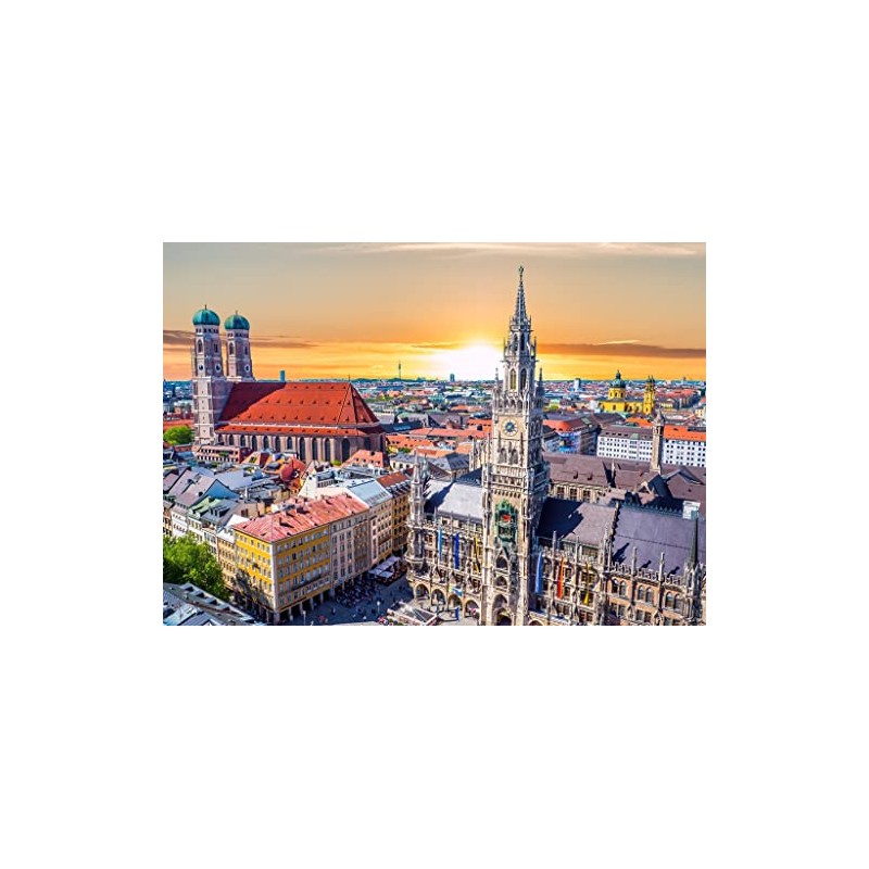 Lais Puzzle Munich at Sunset 1000 Pieces