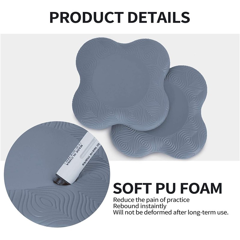 Zealtop Yoga Knee Pad Cushion Extra Thick for Knees Elbows