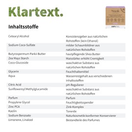 Niyok® Feste Gesichtsreinigung "Zink Komplex" (80g) • Gesichtsseife für fettige Haut • Anti-Unreinheiten & Anti Pickel • Gesichtspflege vegan • Bio Naturkosmetik • Naturseifen plastikfrei