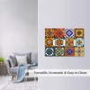 Mexican Talavera Ceramic Pattern 3 Gang Triple Toggle Light Switch