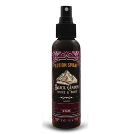 Black Canyon Fresh Brewed Coffee Scented Sprayable Lotion with Jojoba Oil, 4 Oz
