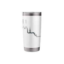 Cologne Skyline Heartbeat Germany Köln Cologne Cathedral Stainless Steel Insulated Tumbler