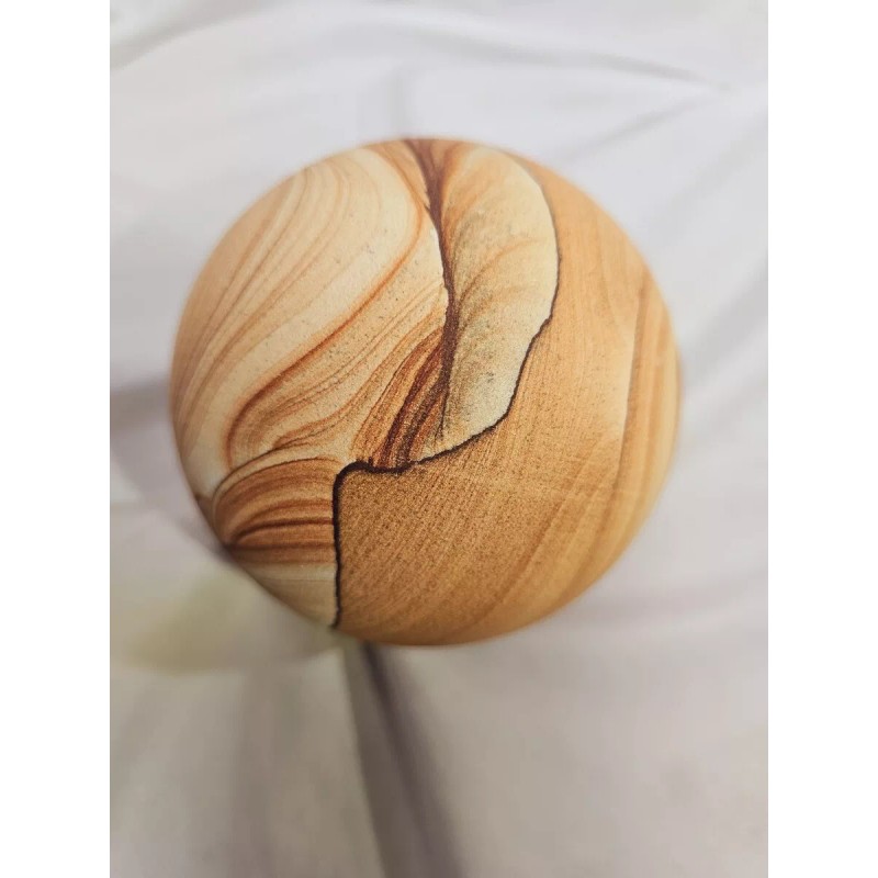 Beautiful Natural Sandstone Sphere - from Arizona Sierra, USA -