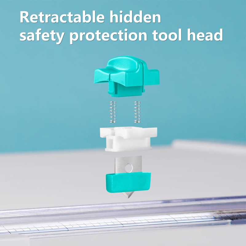 Ecraft Paper Trimmer Replacement Blades: Automatic Security Safeguard Paper Cutter