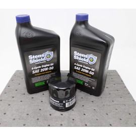 Stens 20W-50 Oil Change Kit 2-Quarts Oil and Filter (Replaces Kohler 52 050 02-s)