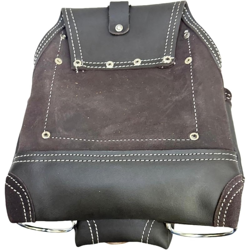 Zeluga 20-111 10 Pocket Rigger Heavy Duty Leather Tool Bag,