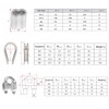 1/8 Inch Stainless Steel Wire Rope Cable Kit,100 ft Length