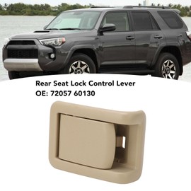 Rear Seat Lock Control Lever, 72057 60130 Seat Adjust Handle Latch Wear Resistant Rear Seat Control Lock Lever Handle Replacement for Toyota 4runner GX400 GX460 Land Cruiser Prado