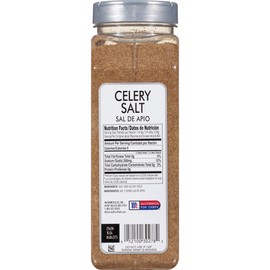 McCormick Culinary Celery Salt, 30 oz - One 30 Ounce Container of Celery Salt Seasoning for Creating Soups, Stews, Marinades, Sauces and More