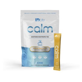 IDLife Calm - Cognitive Support Powder with Adaptogenic Blend for Concentration and Emotional Well-Being - 15-Day Supply, 15 Sticks per Bag