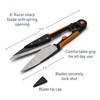 Kings County Tools Grass and Topiary Shears | Classic 6”