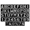 CHENLONB Set of 42 Reusable Washable Stencils Alphabet Number Templates