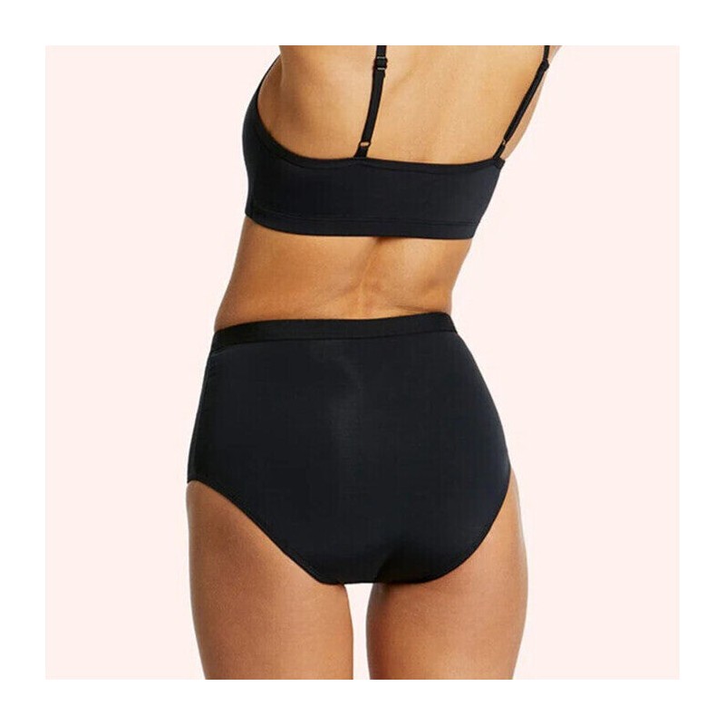 Love Luna Adult Period Swim Full Brief, Black / 8/10
