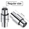 Mudder 16 Pieces Skates Spacers Inline Bearing Spacer Axle Aluminum