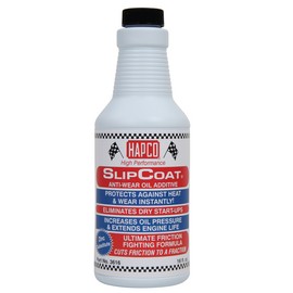 Hapco Products SlipCoat Anti-Wear Oil Additive - INCREASE OIL PRESSURE & EXTEND ENGINE LIFE