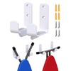 Ironing Board Holder Wall Mount White, Stainless Steel Ironing Board