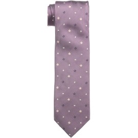 Fortuna Tokyo FT-T15 Men's Necktie, Sakura Nishijin Woven Necktie, 15, purple