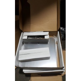 NEW DUAL RACK LITE FLASH L-KIT DR-CLFLK-02, 12.0 X 12.0 - SILVER 10 KITS / BOX