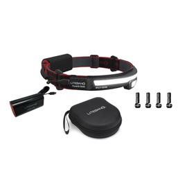 OPTIMAL VENTURES Liteband Multi-Beam Personal LED Headlamp (Carbon Fiber Color, PureHD 2500 Bundles)