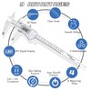 Simhevn Electronic Digital Calipers, inch and Millimeter Conversion,LCD Screen displays