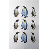 Half a Donkey Colony of Penguins Large Cotton Tea Towel