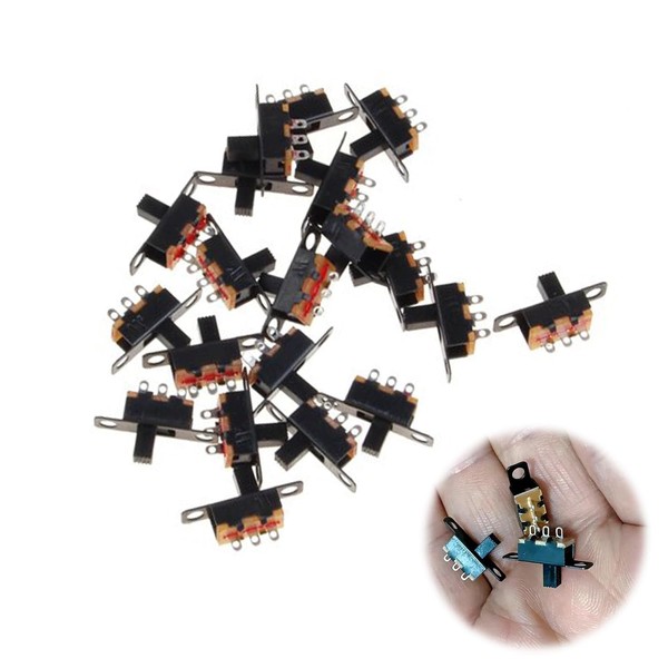 Micro Slide Switch [Set of 100] Position 3 Pin Mini