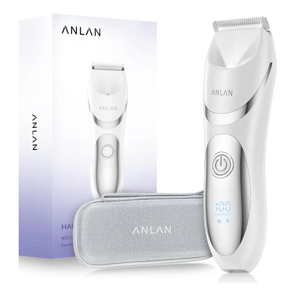 Afeitadora Eléctrica P/ Área Íntima Mujer 2 En 1 Sin