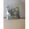Baby Emma 2007 Solvent Resistant BUTTERFLY shape Glitter (Silver) Nail