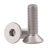 1/4-20 x 1/2" Flat Head Socket Cap Screws Countersunk Bolts,