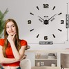Niceguy Solutions DIY Wall Clock - Frameless 3D-Style Analog Timekeeper