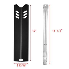 Charbrofire GR2215120-OG-00 4 Burner UFHP2 Heat Shield Grill Replacement Parts for Outdoor Gourmet Grill FSOGBG1106 GR2215101-OG-00 GR2215120OG00 GR2215101OG00 12061 Heat Plates