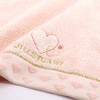 JILLSTUART 58-1570070 Point Heart Towel Handkerchief, Pink, Fulfy Cotton, No