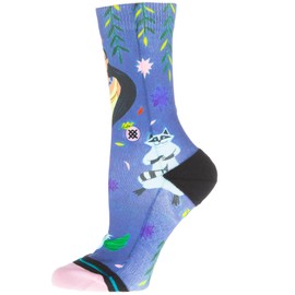 Stance Pocahontas By Estee Lilac Ice MD (US Men's Shoe 6-8.5, Women's Shoe 8-10.5), Lilac Ice, MD (US Men's Shoe 6-8.5, Women's Shoe 8-10.5)